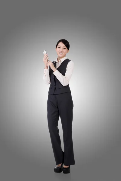 Mujer de negocios asiática segura — Foto de Stock