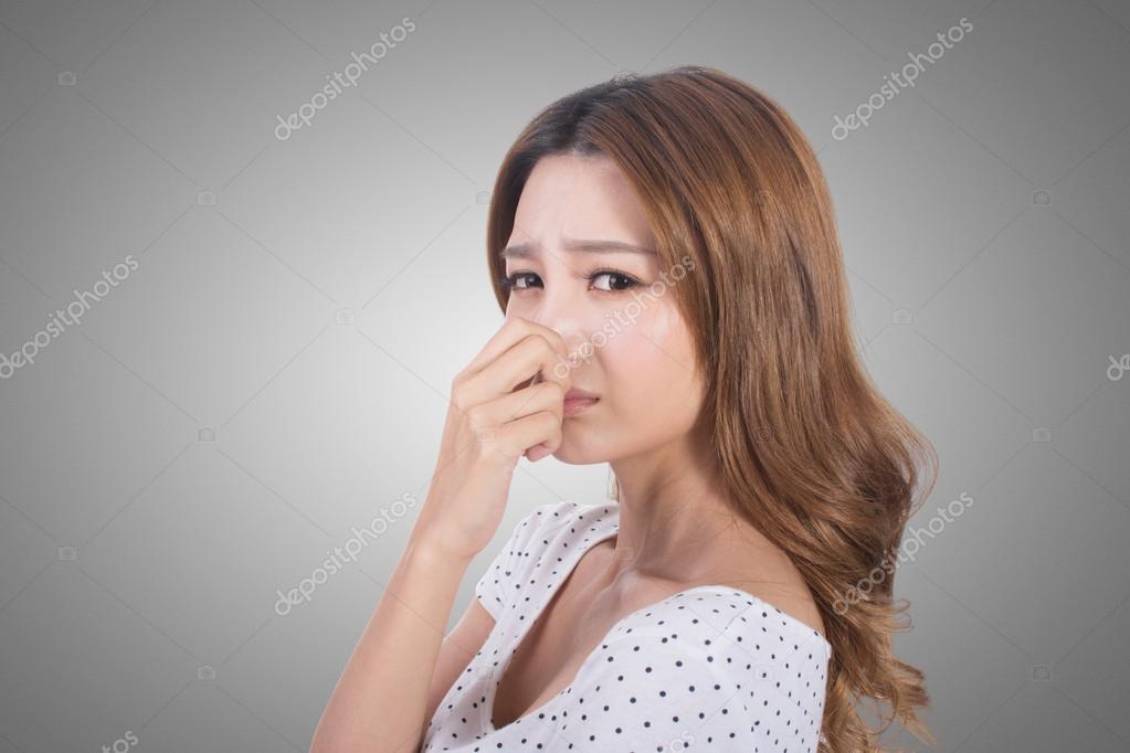 Bad smell face Stock Photo by ©elwynn 101204636