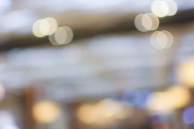 Alışveriş merkezinin soyut arkaplanı