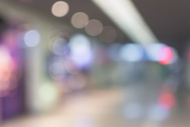 Alışveriş merkezinin soyut arkaplanı