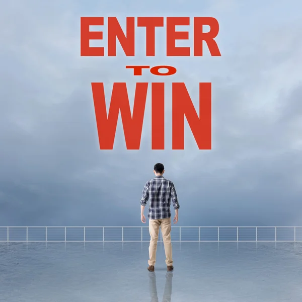 Enter to Win — Stock Photo, Image