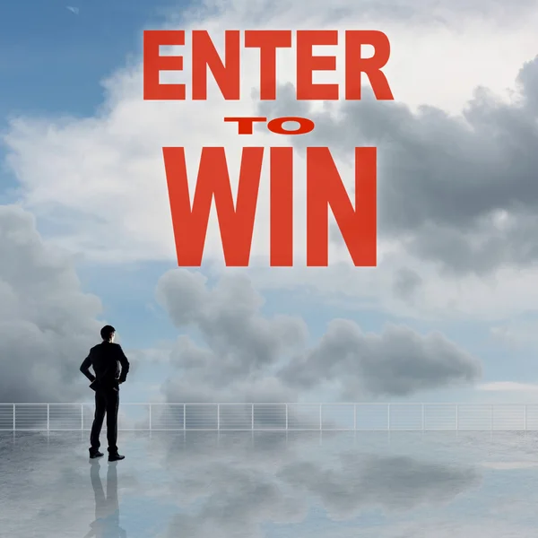 Enter to Win — Stock Photo, Image