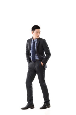 Asyalı genç işadamı