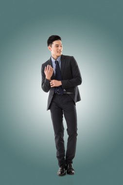 Asyalı genç işadamı