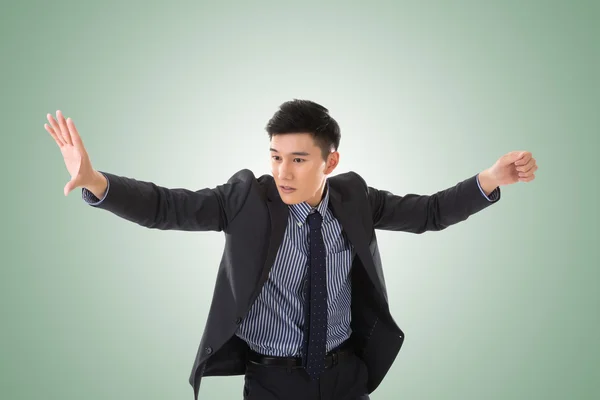 Business conductor man — Stock Photo, Image