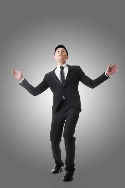 Asian business man surprised — Stock Photo, Image