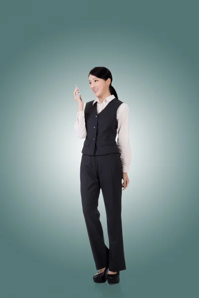 Confident asian business woman — Stock Photo, Image