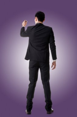 işadamı yazma veya çizim