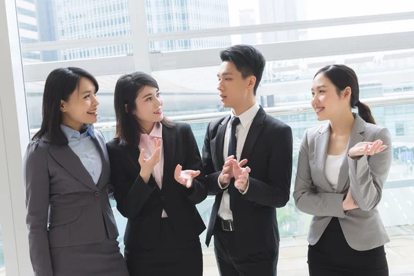 Conversa de equipe de negócios — Fotografia de Stock