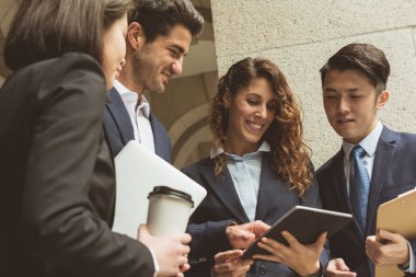 çalışan iş adamları