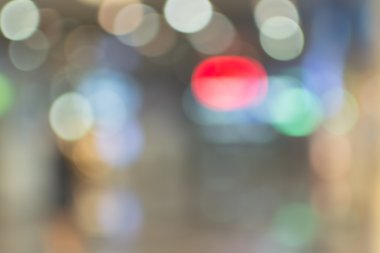 Alışveriş merkezinin soyut arkaplanı