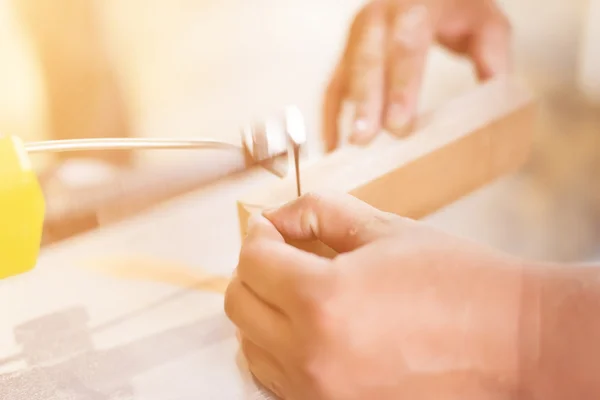 Wooden working concept — Stock Photo, Image