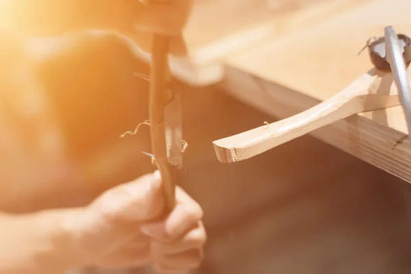 Concepto de trabajo de madera — Foto de Stock