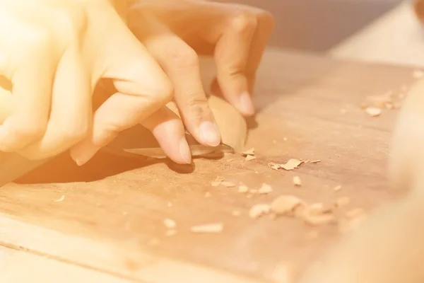 Wooden working concept — Stock Photo, Image