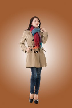 mujer asiática atractiva