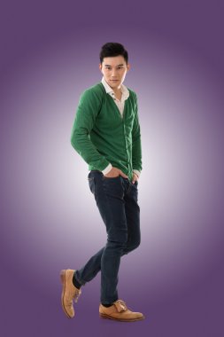 Asya yakışıklı genç