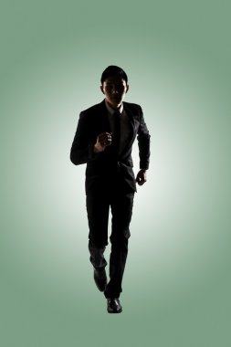 Kendine güvenen işadamı çalıştıran