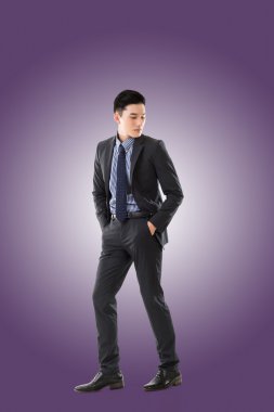 Asyalı genç işadamı