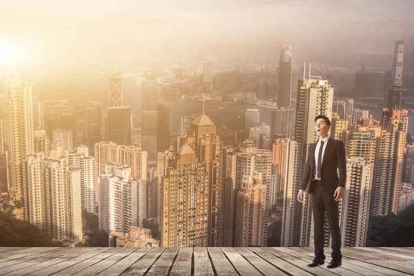 Hombre se siente sorprendido —  Fotos de Stock