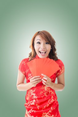 Asyalı kadın portresi