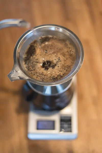 Pour-over coffee — Stock Photo, Image