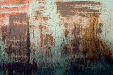 paslı metal kirli duvar