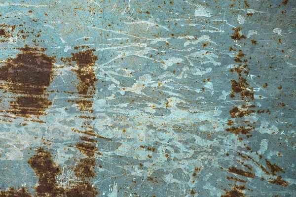 Paslı metal kirli duvar — Stok fotoğraf