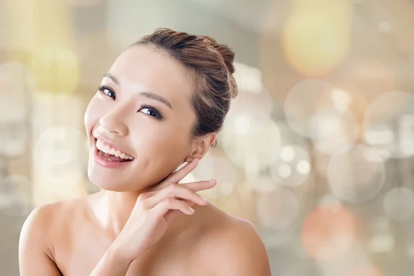 Asian beauty face — Stock Photo, Image