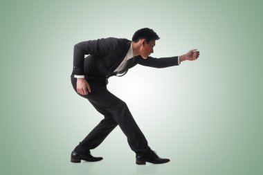 halat poz iş adamı