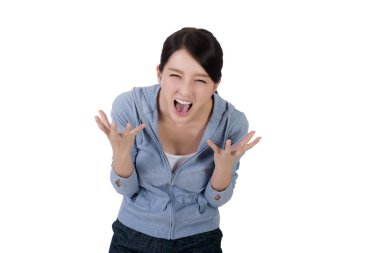 Asyalı kadın gülüyor