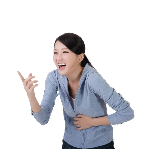 Asiatico donna ridere — Foto Stock