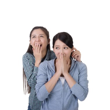 kadın arkadaşı ile