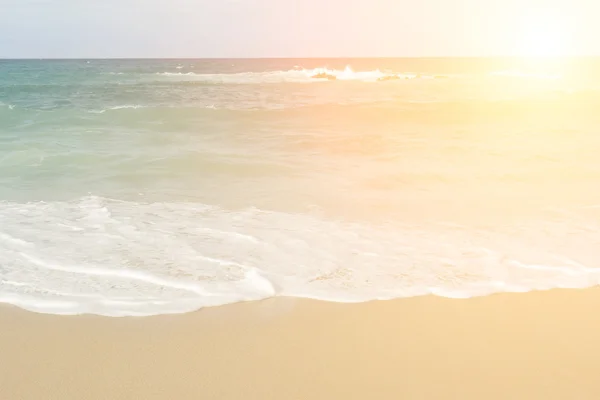 Schöne Landschaft des Strandes — Stockfoto