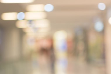 Alışveriş merkezinin soyut arkaplanı