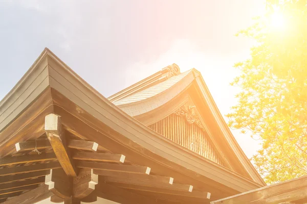 Japon tarzı çatı — Stok fotoğraf