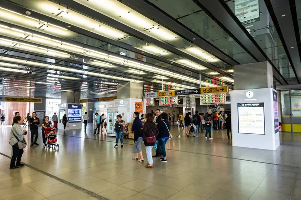 Taichung Taiwan November 21Th 2019 Taichung Train Station Taiwan — Stock Photo, Image