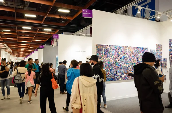 台湾台北 2019年10月20日 台北艺术博览会是台湾台北亚洲艺术的里程碑 — 图库照片