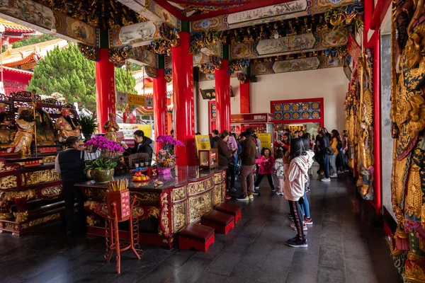 Nantou Taiwán Diciembre 2019 Edificio Interior Del Famoso Monumento Del —  Fotos de Stock