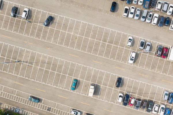 Taichung Taiwan September 10Th 2020 Aerial View Parking Lot Wen — Stock Photo, Image