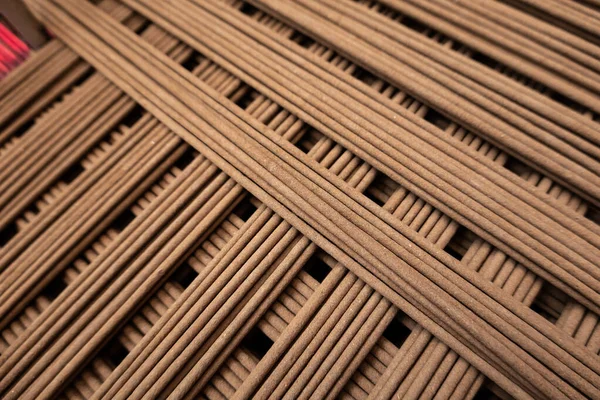 Incense Stacked Table Temple — Stock Photo, Image