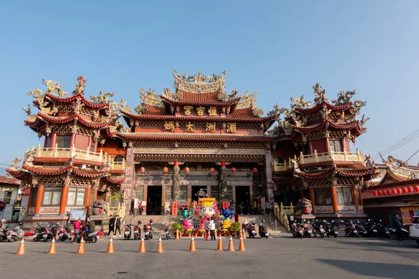 มภาพ 2020 เฮง กอง Puli Heng Gong Matsu Temple โคมไฟเหน — ภาพถ่ายสต็อก