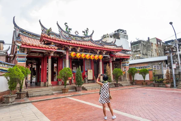 Changhua Taiwan Juli 2020 Yuan Ching Tempel Kreis Changhua Taiwan — Stockfoto