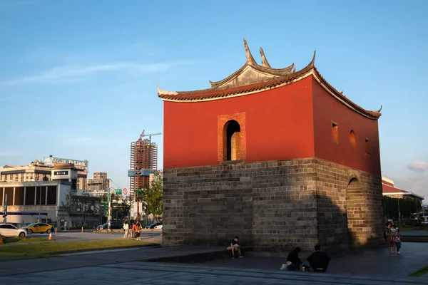 Taipei Taiwan Outubro 2020 Atração Famosa North Gate Beimen Taipei — Fotografia de Stock