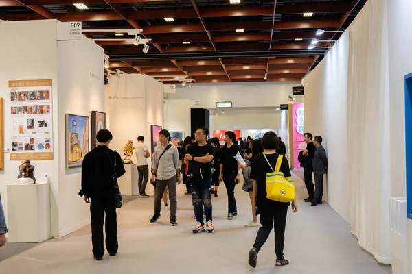 Тайбей Тайвань Жовтня 2019 Art Taipei Expo Пам Яткою Азійського — стокове фото