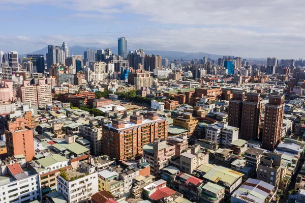 Баньцяо Тайвань Ноября 2019 Года Вид Воздуха Город Баньцяо Город — стоковое фото