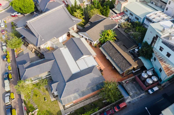 台湾南投市 2019年12月18日 アジア 台湾南投県文化公園の空中風景 — ストック写真