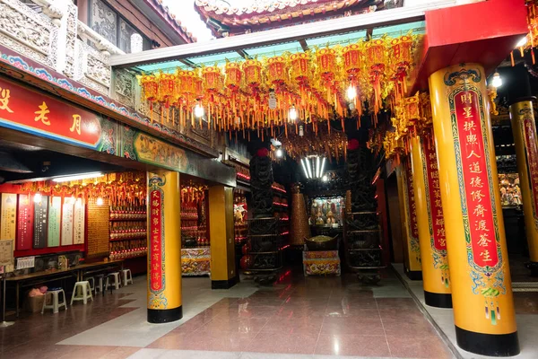 Taichung Tchaj Wan Dubna 2020 Slavný Chrám Guangtiana Zakládajícího Chrám — Stock fotografie