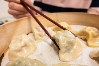 Siu Mai, çorbalı börek, Tayvan 'ın ünlü yerel atıştırmalıkları.