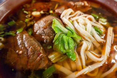 Niu rou mian, Tayvan 'da meşhur etli erişte.