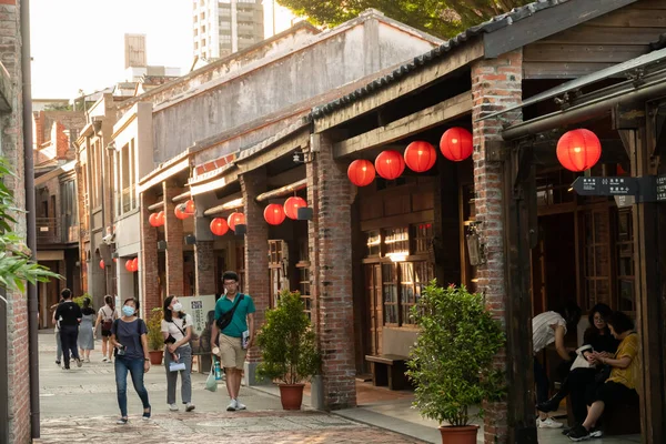 Taipei Taiwan Outubro 2020 Famosa Atração Bopiliao Bloco Histórico Perto — Fotografia de Stock